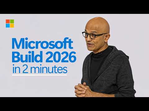 Satya Nadella Build 2026 主题演讲缩略图
