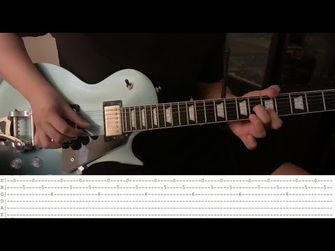 Radiohead - Weird Fishes / Arpeggi Guitar Cover (Jonny Greenwood Part) with TAB