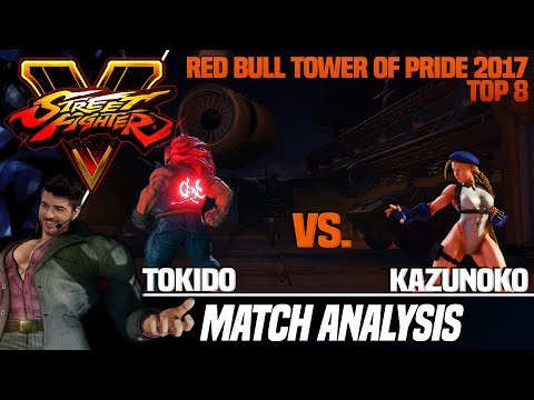 SFV Match Analysis: RB Tower of Pride 2017 - Tokido vs. Kazunoko