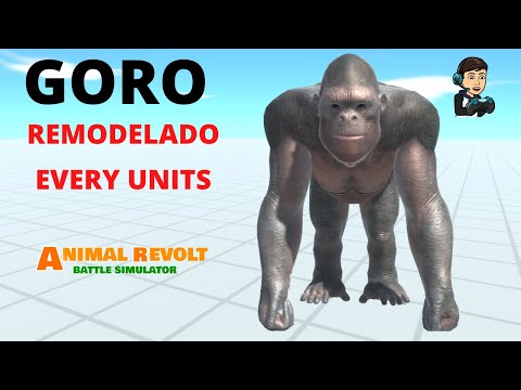 Goro Novo Every Units  - Animal Revolt Battle Simulator
