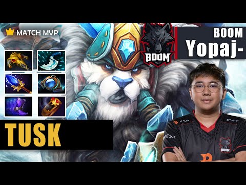 Tusk Mid | BOOM.Yopaj- | YOPAJ- MAKES THIS HERO SO BROKEN EZ 25 KILLS | 7.31d Gameplay Highlights