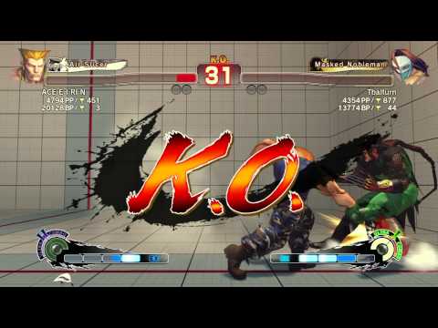SSFIVAE: Guile (ACE E I RI N) vs. Vega (Tbalturn) HD