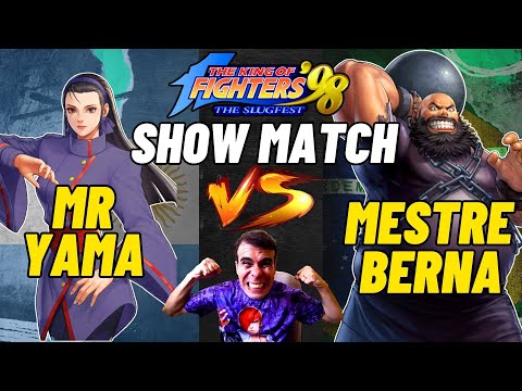 🔥 International Classic! MR-YAMA (ARG) vs MASTER BERNA (BRA) in KOF 98 🇦🇷⚔️🇧🇷