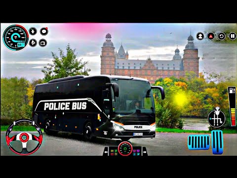 Police Bus Rescue Driving Simulator - US Prisoner Bus Transporter Driver 3D - Android GamePlay