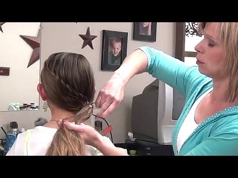 French braid tutorial video thumbnail from Boys and Girls Hairstyles