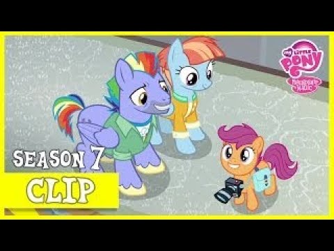 Scootaloo meets RD's Parents - Parental Glideance
