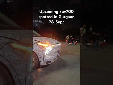 Upcoming Mahindra XUV 700 2025 spotted in gurgaon, who all are waiting for it ?