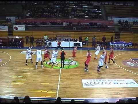 Balkan League: Kumanovo vs Kozuv (#22 in red 23 points, 4 rebounds, 3 assists, and 3 Steals)