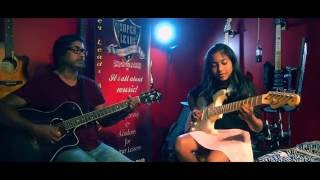 Nee Paartha Vizhigal - Live Guitar Instrumental by Kavisa ft. Kumaran