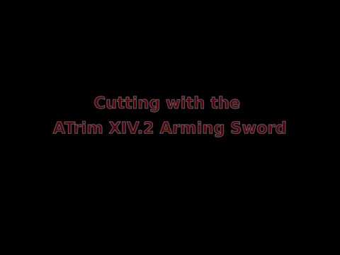 Cutting with the ATrim XIV.2 Arming Sword  (and buckler)