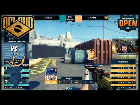 O Plano vs Triumph Astronauts DreamHack Open NA 2021 CSGO HIGHLIGHTS NARRAÇÃO GAULES