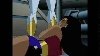 Wonder Woman superheroine catfight vs Arisia and S