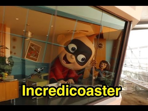 Incredicoaster Ride Footage at Pixar Pier Incredicoaster Ride Footage at Pixar Pier