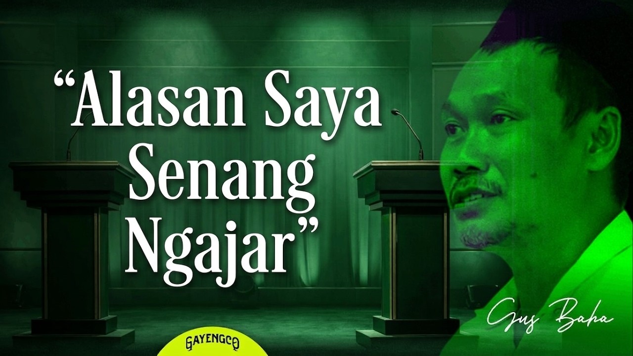 Gus Baha: Sampaikan Kebenaran Walau Banyak Tekanan