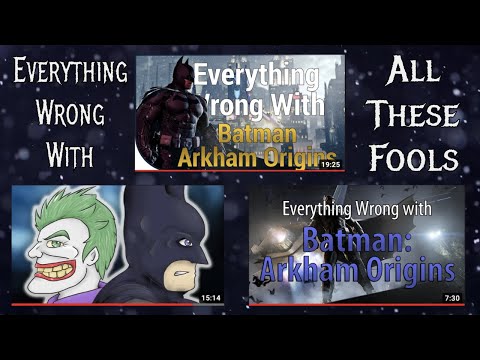 Everything Wrong With Every EWW Arkham Origins Video