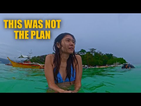 This Was NOT the Plan | Rainy Coron Island Trip, Philippines