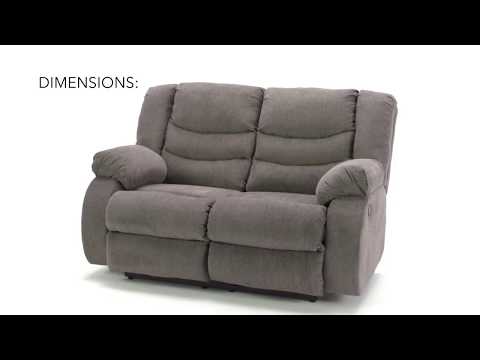 Tulen Gray Reclining Loveseat from Ashley Coleman Furniture