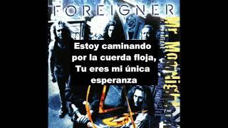 Foreigner - Running The Risk (Sub Español)