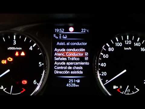 Nissan Qashqai. Modelo 2014. Cuadro de instrumentos