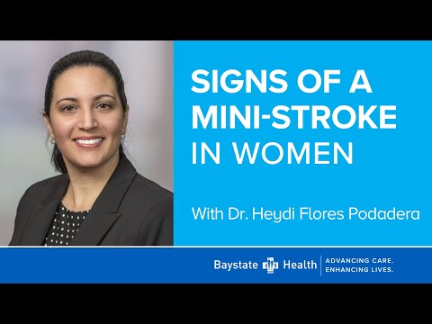 "Signs of a Mini-Stroke in Women" (5/9/23)