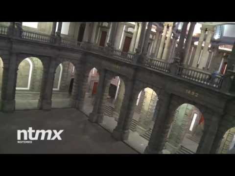 Los tres elementos arquitectónicos que caracterizan al Palacio de Minería