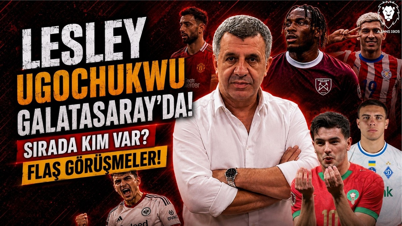 Lesley Ugochukwu Galatasaray'da, Sırada Franculino mu? | Brahim Diaz, Fernandes, Can Uzun, Enciso