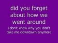 lady antebellum-downtown lyrics