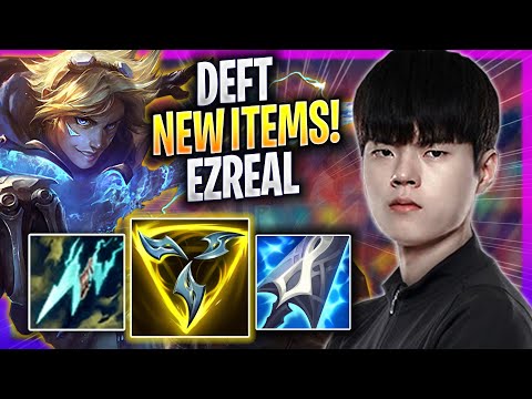 DEFT TRIES EZREAL WITH NEW ITEMS! - DK Deft Plays Ezreal ADC vs Twitch! | Season 2023
