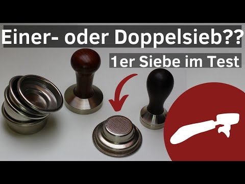 Einer- oder Doppelsieb - In welchem Sieb solltest du Espresso brühen? La Marzocco 1er Sieb im Test!