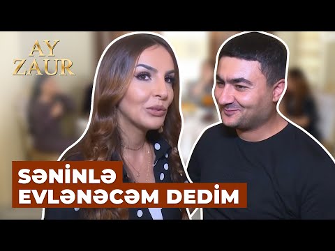 Ay Zaur | Həyat yoldaşı Ülviyyə Sədaqət ilə tanış olmasından danışdı | 40 müğənnidən onu seçdim