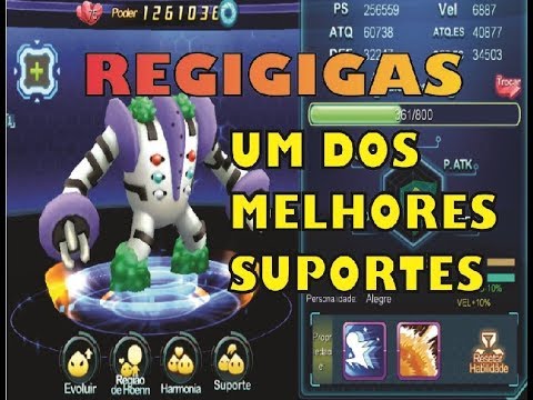 Pocket contest / Monster Station # 76  - Suporte REGIGIGAS