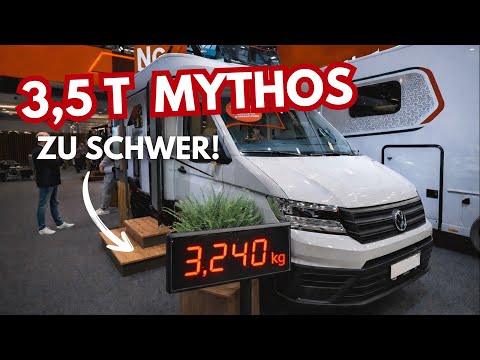 Diese Wohnmobile sind es NICHT geworden - das 3,5 t-Problem