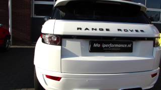 preview picture of video 'RANGE ROVER EVOQUE 2 0i SOUND EXHAUST   UITLAAT   SPORTUITLAAT SYSTEM by MAXIPERFORMANCE NL'