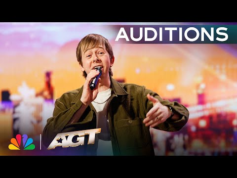 Chris Turner Freestyles Five WILD Prompts Into One EPIC Rap, Made Up On The Spot! | AGT 2025