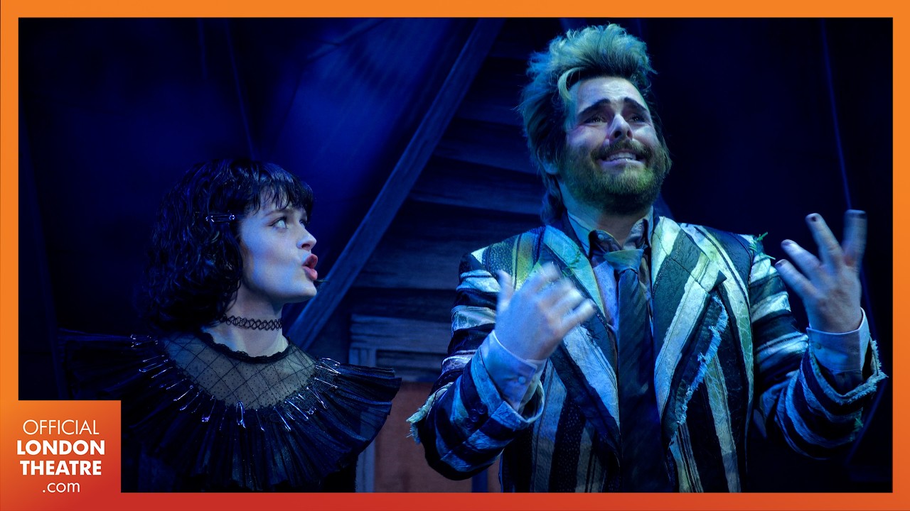 David Fynn & Hannah Nordberg sing 'Say My Name' from Beetlejuice The Musical | Music Video