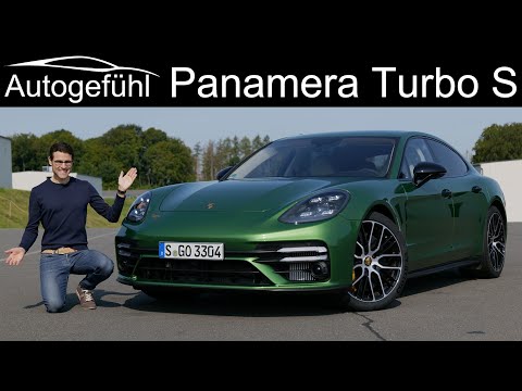 Porsche Panamera Turbo S FULL REVIEW with racetrack Panamera Facelift 2021 - Autogefühl