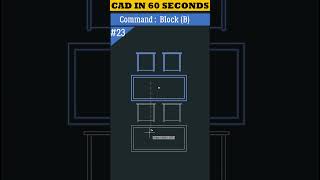 Download lagu CAD in 60 Seconds | Block Command in AutoCAD #shorts #autocad mp3