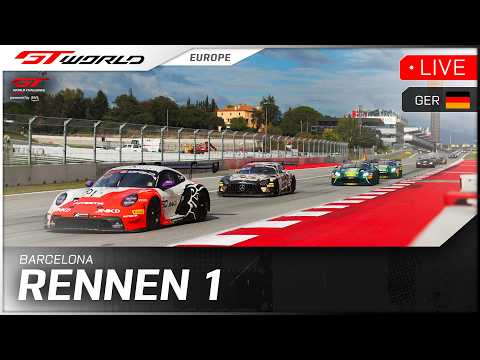 LIVE | Rennen 1 | Barcelona | GT World Challenge powered by AWS 2026 (Deutsch)