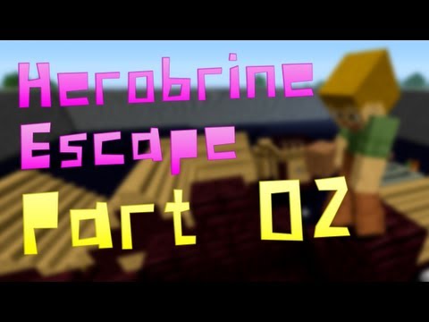 Herobrine Prison Escape - Part 02 Scary Zombies Knocking On Doors HD