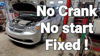No crank. No start. Fixed! (Relay stolen!)