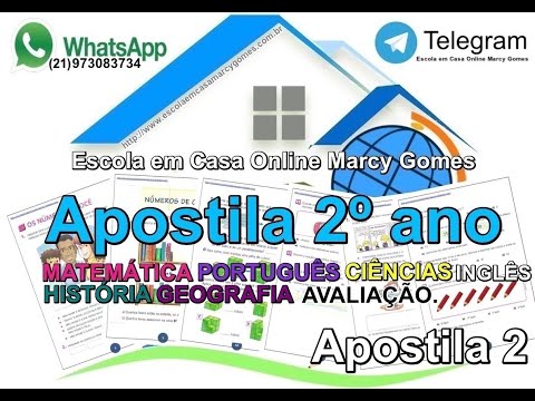 Apostila 2º ano – Matemática. Português. Ciências. História e Geografia. Apostila 2