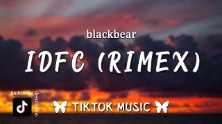 blackbear - idfc (TikTok Remix) I&#39;m only a fool for you [Lyrics]