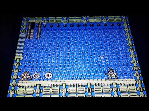 Mega man 2 - Metal blade is OP. (Bubble man quick kill)