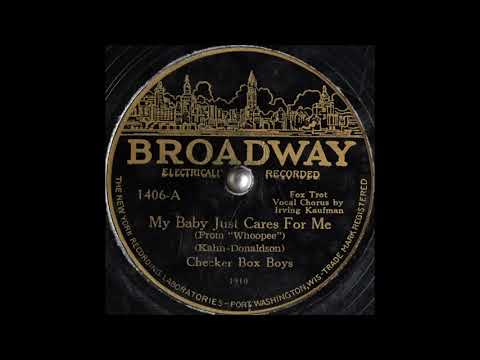 Checker Box Boys - My Baby Just Cares for Me (1930)