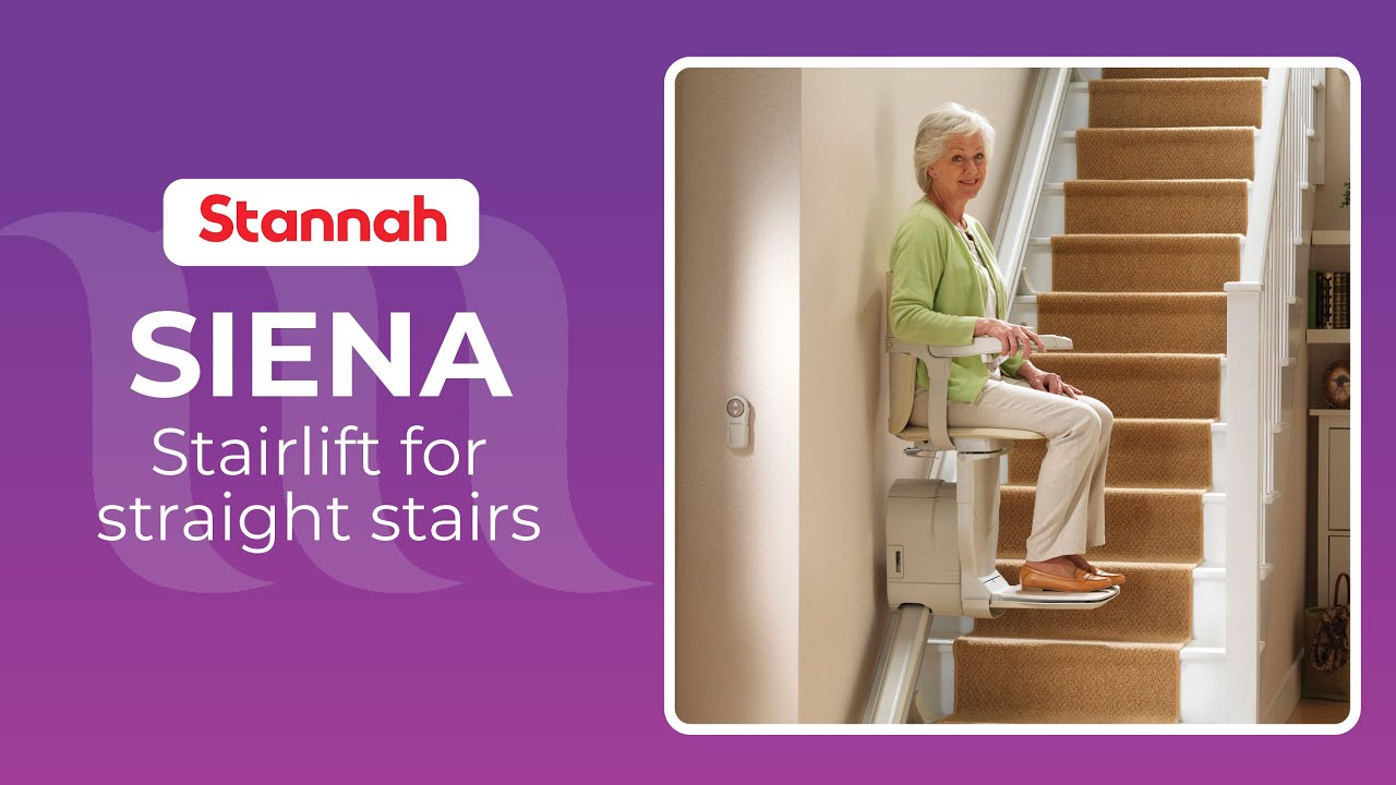 Stannah Stairlifts - Stannah Siena for straight stairs