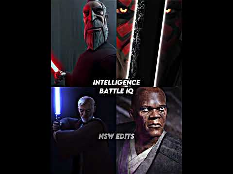 Obi-Wan VS Maul VS Dooku VS Windu