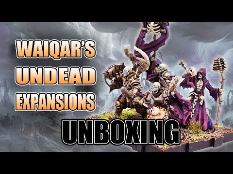 Waiqar Undead Characters & Archers Arrive: Runewars