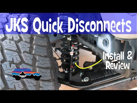 JEEP Wrangler Mod - JKS Quick Disconnects Install