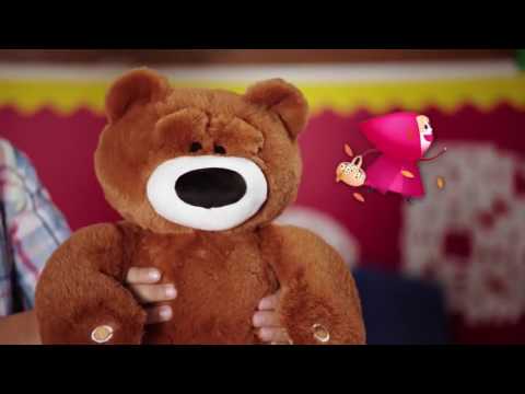 Интерактивный плюшевый медведь Luv'n Learn