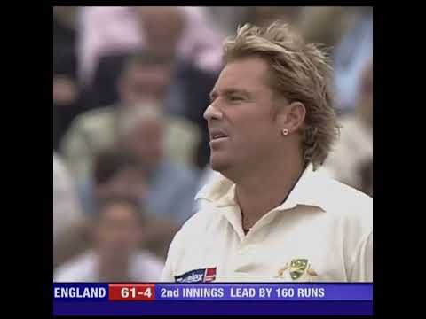 Shane Warne Most Dangerous Leg Break Delivery In Cricket - Massive Turn